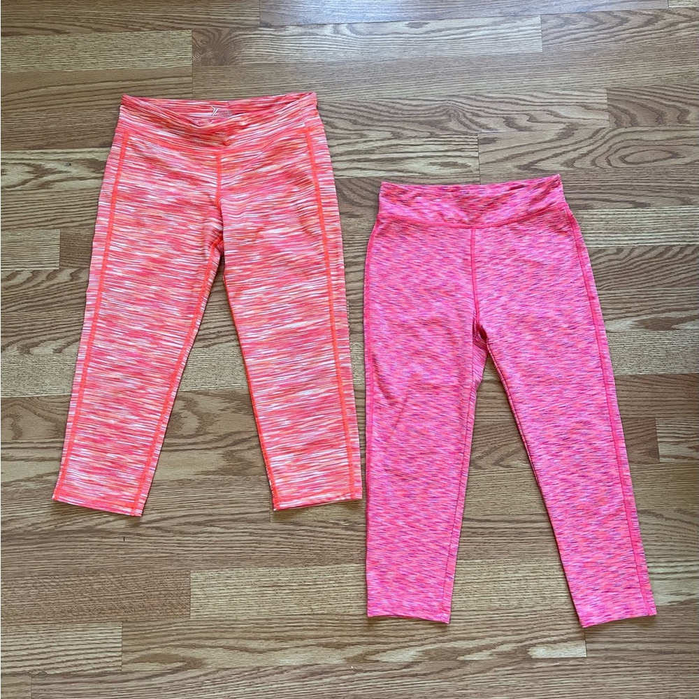 Kids crop exercise leggings